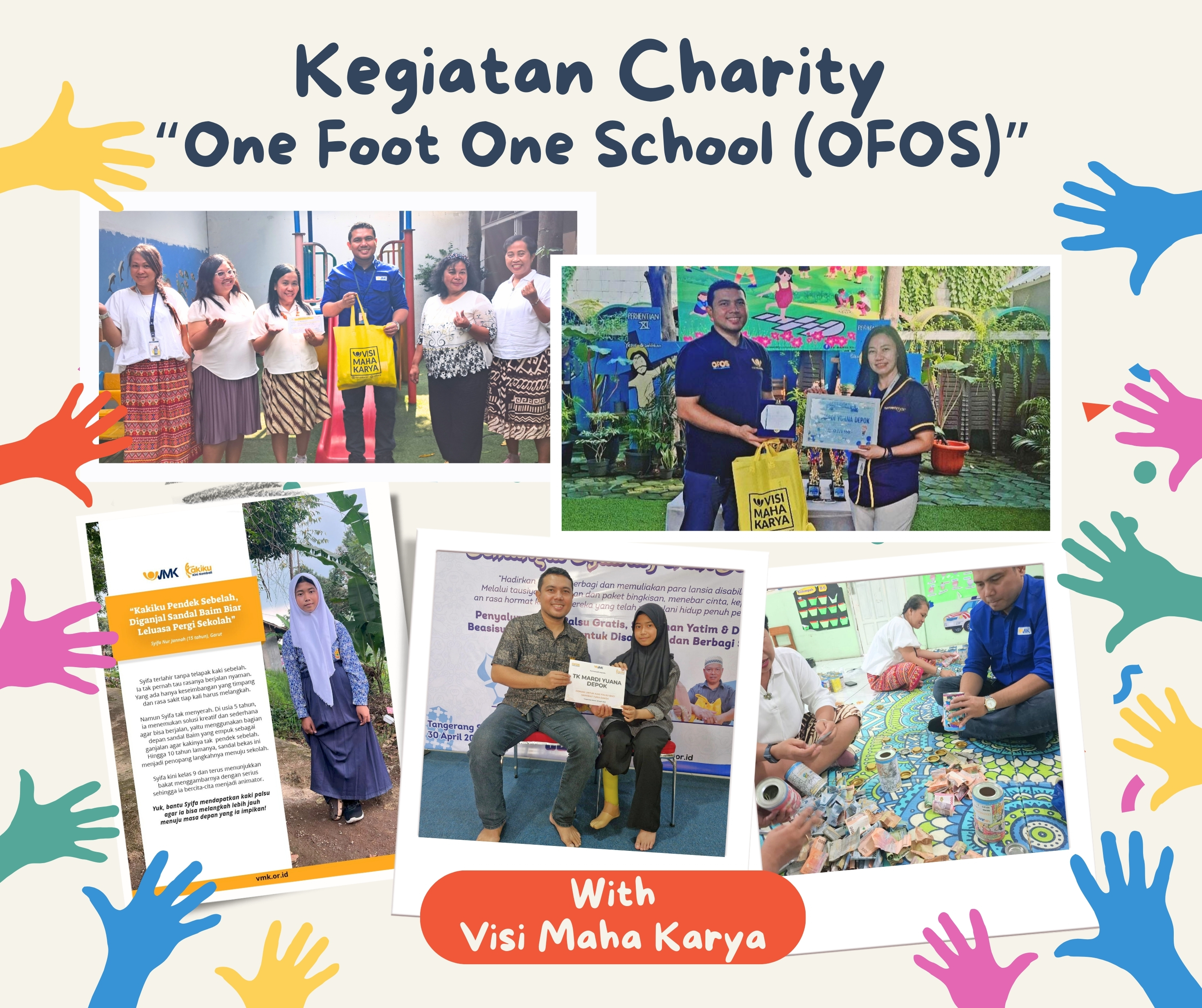 Kegiatan Charity bersama OFOS